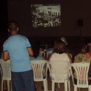 Cineclube Iphanaq pela 1ª vez em Lagoa Cercada