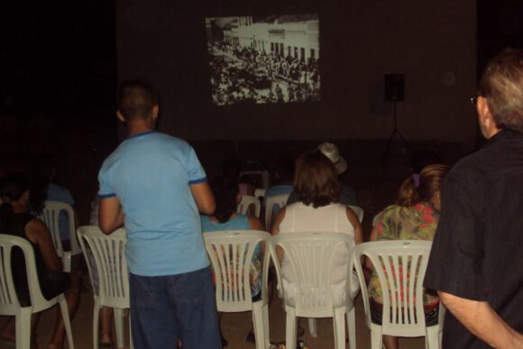 Cineclube Iphanaq pela 1ª vez em Lagoa Cercada