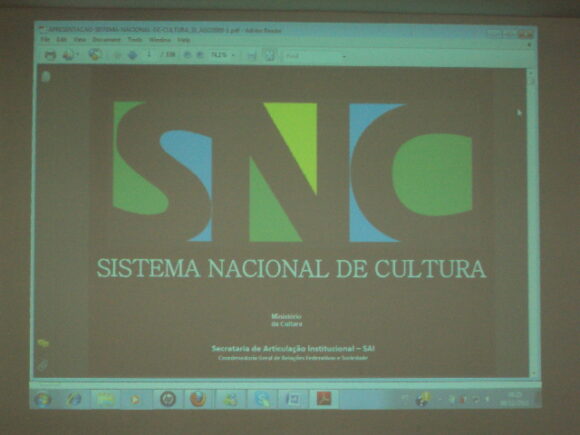 Oficina de Gestão Cultural discute o Sistema Nacional de Cultura no encerramento do módulo IV