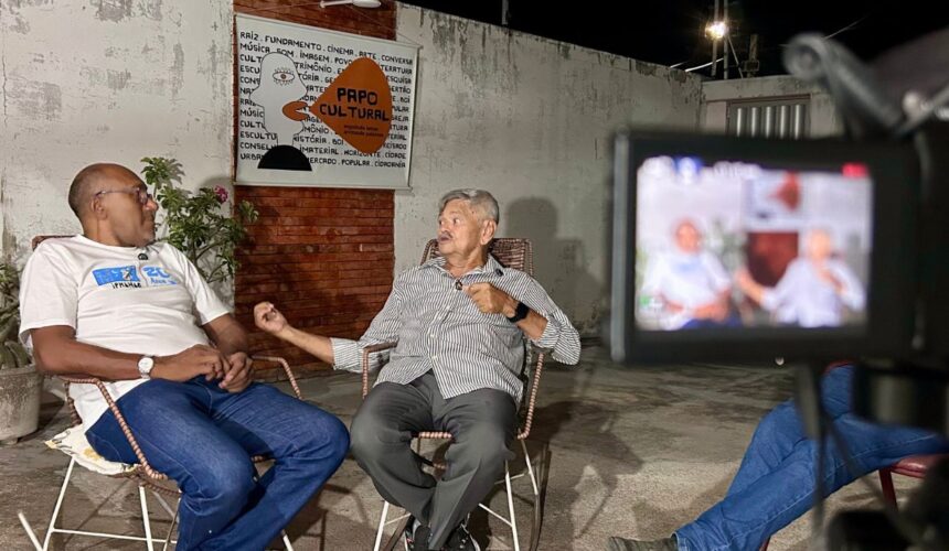 Almir Fernandes é o convidado da 106ª edição do projeto Papo Cultural