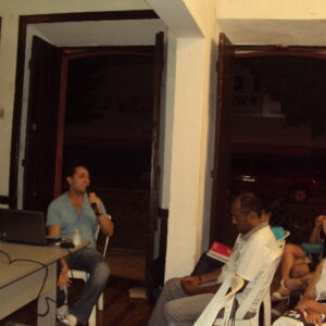 ELIVANDE BRITO APRESENTA PROJETO SOBRE PRESERVAÇÃO DA ÁGUA NO PAPO CULTURAL