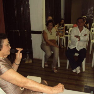 DONA ZILÁ CARNEIRO PARTICIPA DO 31º PAPO CULTURAL