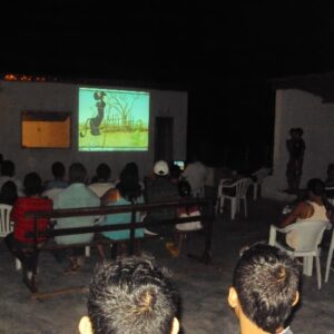 CINECLUBE IPHANAQ REALIZA EXIBIÇÃO NA COMUNIDADE DE COQUE DURANTE OS FESTEJOS DA PADROEIRA