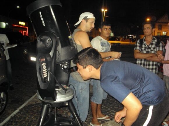 PROJETO ASTRONOMIA PARA TODOS REALIZA OBSERVAÇÕES ASTRONÔMICAS EM QUIXERAMOBIM