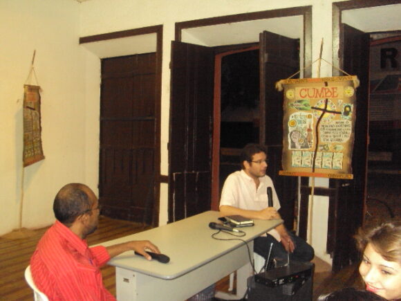 RENATO ROSENO VISITA QUIXERAMOBIM E PARTICIPA DO PAPO CULTURAL